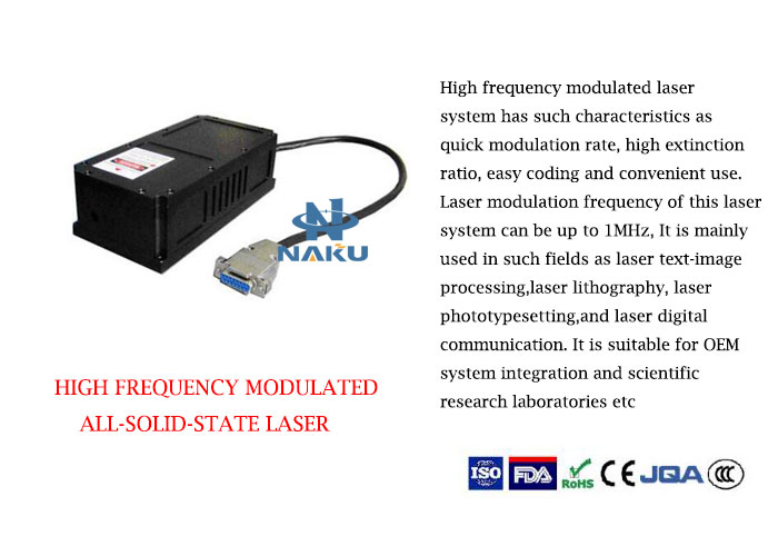 473nm High Frequency Modulated Blue Laser 1~50mW